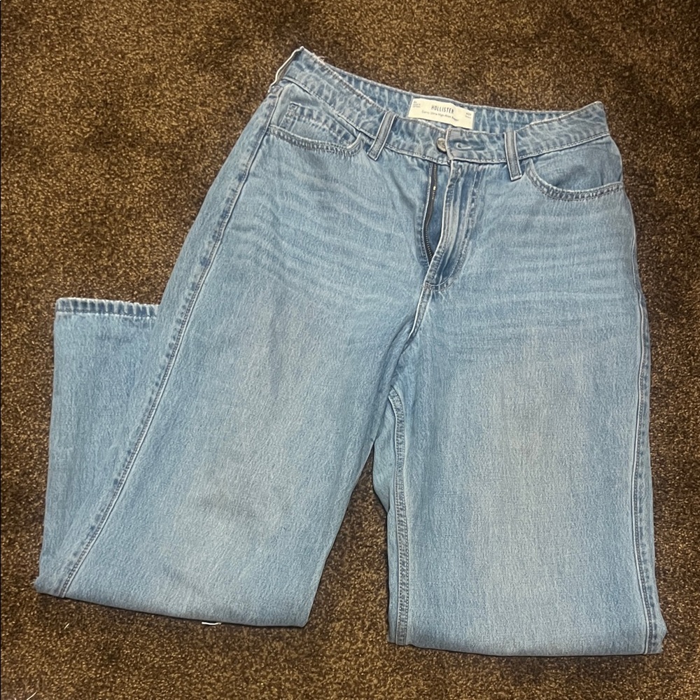 Bill Blass Light Blue Straight Leg Jeans